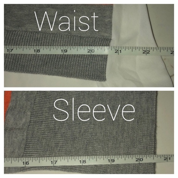 NWOT HALOGEN Woven Hem layered look Sweater. - Picture 8 of 8